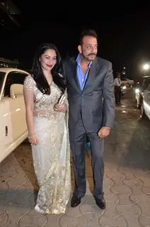 Sanjay Dutt and Manyata Dutt at Kresha Bajaj's Wedding