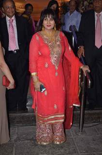 Poonam Dhillon at Kresha Bajaj's Wedding