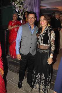 Madhur Bhandarkar at Kresha Bajaj's Wedding