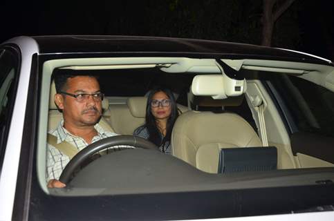 Maria Goretti attends Dinner at Rajkumar Hirani's Residence