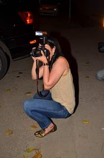 Manyata Dutt got snappy with media at Rajkumar Hirani's dinner