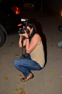 Manyata Dutt got snappy with media at Rajkumar Hirani's dinner
