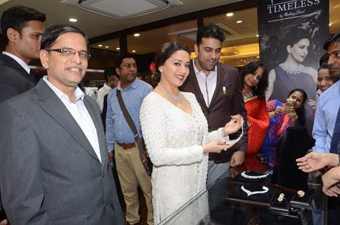 Bollywood Beauty Madhuri Dixit at Inauguration of PNG Jeweller's New Store