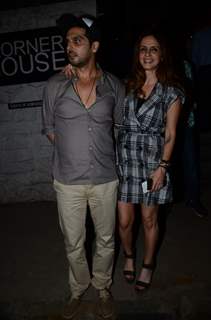 Spotted: Zayed Khan with sister Sussanne Khan at 'The Korner House'