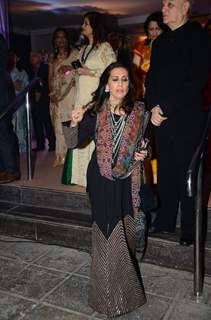 Amrita Singh at Kresha Bajaj's Wedding