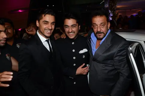 Sanjay Dutt  at Kresha Bajaj's Wedding