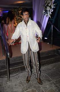 Javed Jaffrey at Kresha Bajaj's Wedding