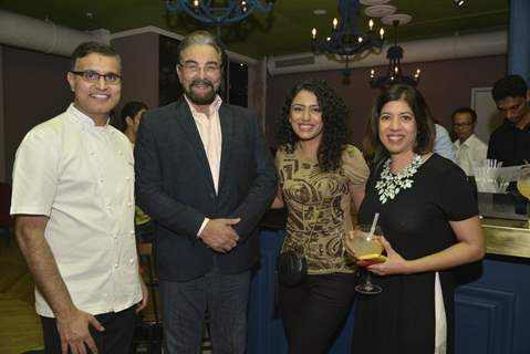 Kabir Bedi and Parveen Dusanj at Launch of 'LIMA Restaurant'