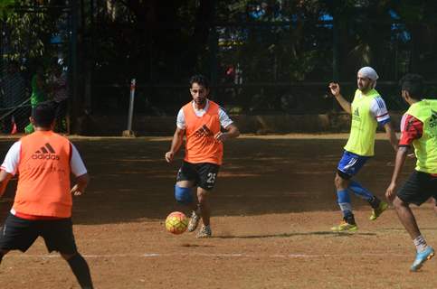 Snapped: Armaan Jain Practicing Soccer!