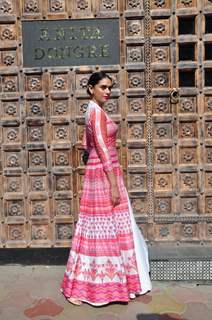 Aditi Rao Hydari Launches Anita Dongre's New Collection