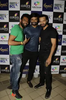 Mumbai Tigers Owners Nikul Vicky and Anand Mishra at BCL Party at Opar Bar