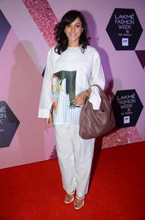 Singer Manasi Scott at Lakme Fashion Week