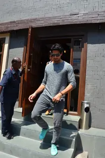 Sidharth Malhotra with Kapoor & Sons Team at Lunch