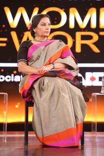 Shabana Azmi at 'Women Of Worth' Conclave hosted by NDTV & Lo'real Paris