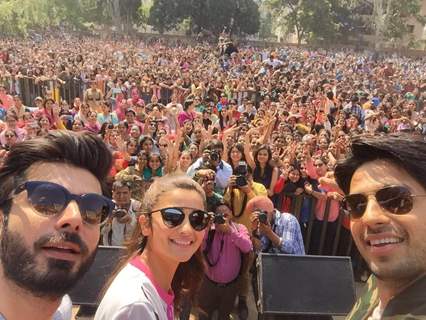 Promotions of Kapoor & Sons at Chandigarh