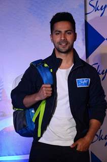 Varun Dhawan at the Launch of Sky Bags