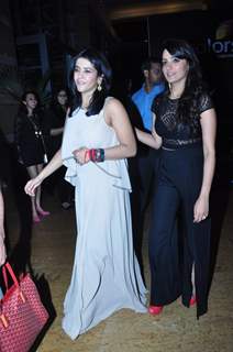 Ekta Kapoor and Anita Hassanandani at Colors TV's Red Carpet Event