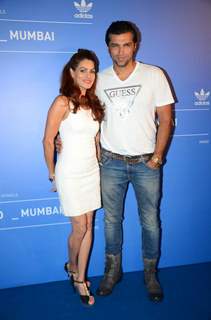 Chetan Hansraj at Adidas Launch