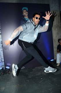 Ranveer Singh at Adidas Launch