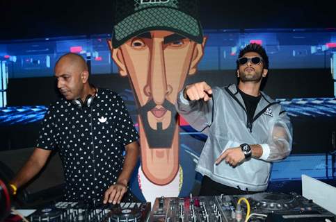 Ranveer Singh at Adidas Launch