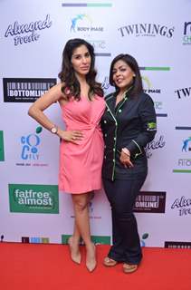 Sophie Choudry and Raveena Bhatia at Fabulous 3 Panel Discussions