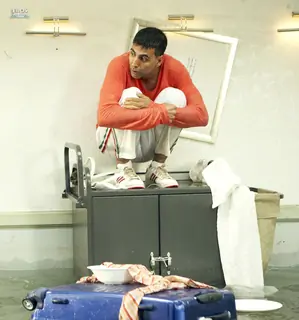 Akshay Kumar looking feared