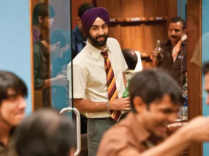 Ranbir Kapoor enjoying Party