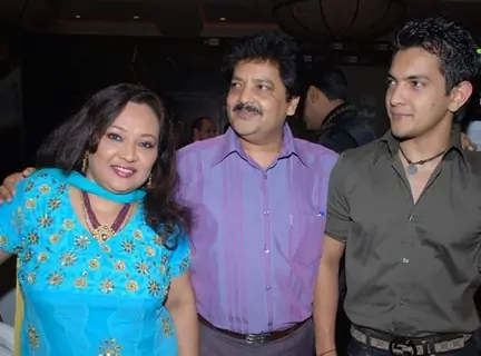 Udit Narayan and Family
