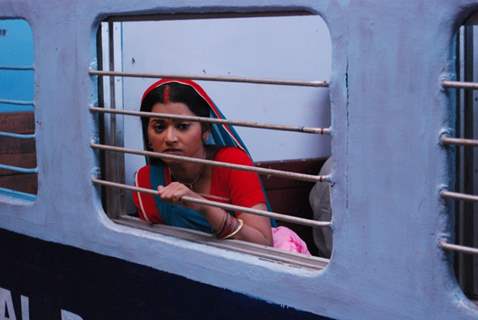 Ekta Tiwari as Radha looking worried