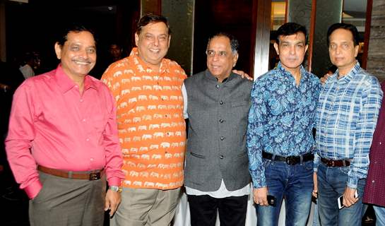 Pahalj Nihalani with David Dhawan at Celebration of Completion of the film 'Salam Mumbai'