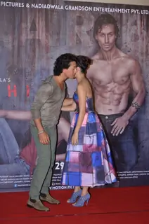 Tiger Shroff and Shraddha Kapoor at Trailer Launch of 'Baaghi'