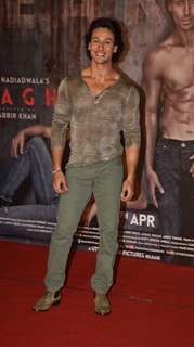 Tiger Shroff at the Trailer Launch of 'Baaghi'