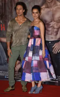 Tiger Shroff and Shraddha Kapoor at the Trailer Launch of 'Baaghi'