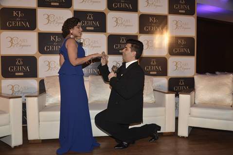 Karan Johar at Gehna 30 years anniversary