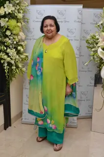 Pamela Chopra Snapped at  Akanksha Aggarwal's Store Launch