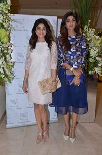 Shilpa Shetty and Shamita Shetty Snapped at  Akanksha Aggarwal's Store Launch