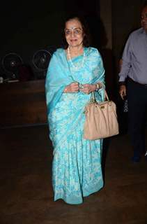 Asha Parekh at Special Screening of Kapoor & Sons