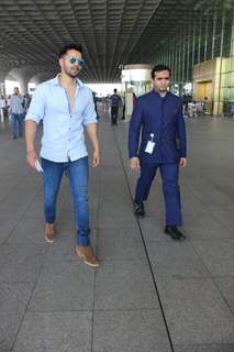 Varun Dhawan Snapped at Airport