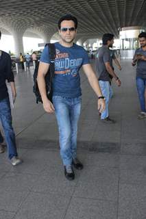 Emraan Hashmi Snapped at Airport