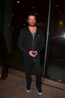 Anil Kapoor Snapped While Leaving for TOIFA