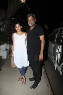 R. Balki Snapped at Olive in Bandra