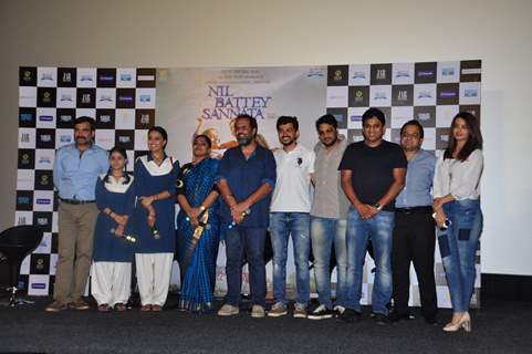 Press Meet of the film Nil Battey Sannata