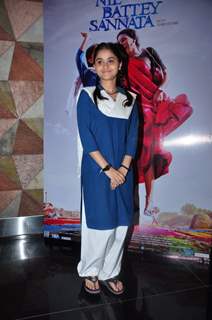 Actress Ria Shukla at the Press Meet of the film Nil Battey Sannata