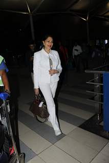 Simi Garewal Snapped at Airport