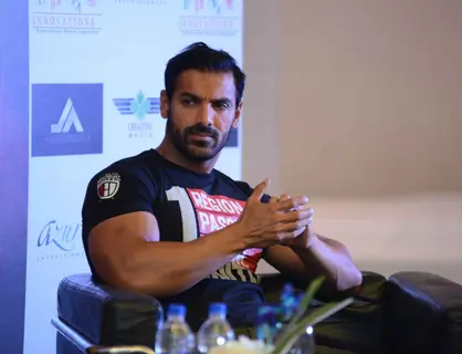 John Abraham Promotes Rocky Handsome in Delhi