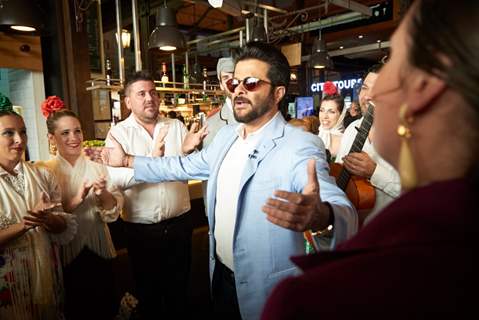 Spotted: Anil Kapoor in Madrid for IIFA