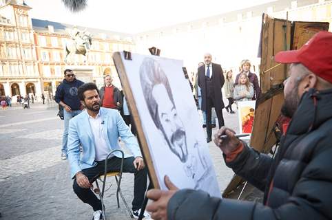 Spotted: Anil Kapoor in Madrid for IIFA