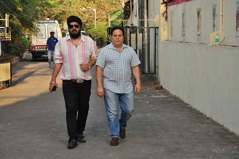 Rana Jung Bahadur at Dara Singh's Mother's Funeral