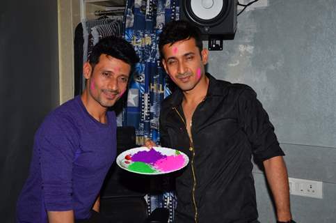 Music Composers Harmneet Singh and Manmeet Singh Brothers Celebrate Holi