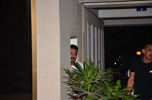 Ranbir Kapoor Snapped at Sanjay Dutt's Home